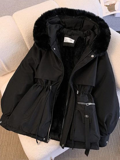 Shannen Bontkraag Parka Winterjas Dames | Stijlvolle Herfstjas | Met Capuchon