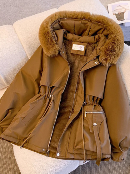 Shannen Bontkraag Parka Winterjas Dames | Stijlvolle Herfstjas | Met Capuchon