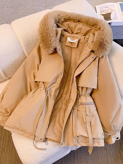 Shannen Bontkraag Parka Winterjas Dames | Stijlvolle Herfstjas | Met Capuchon