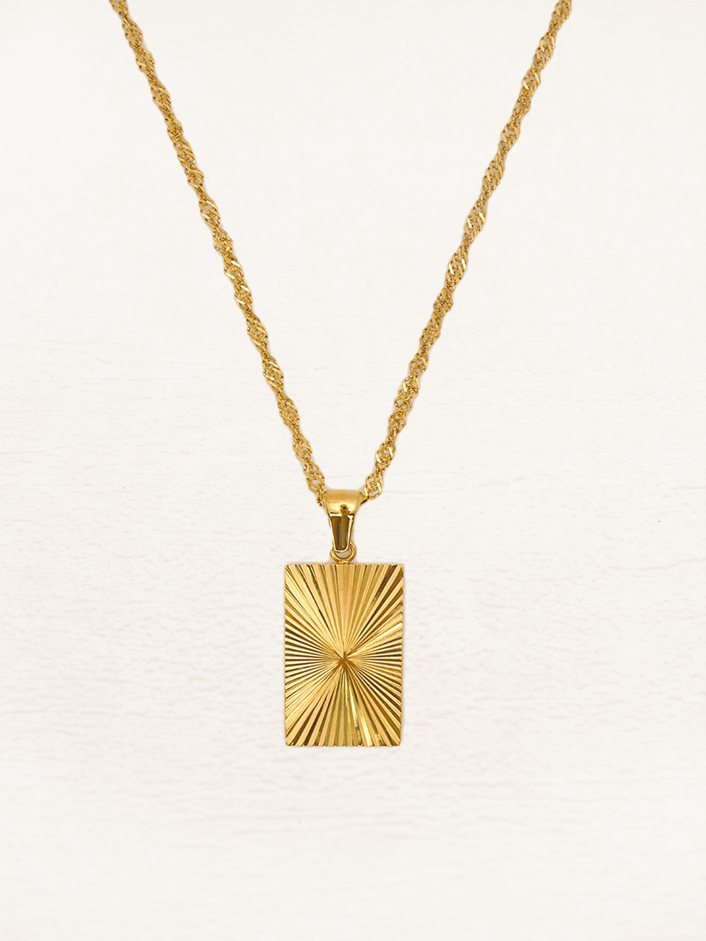 Stella Charm Ketting - Rosa Jewels