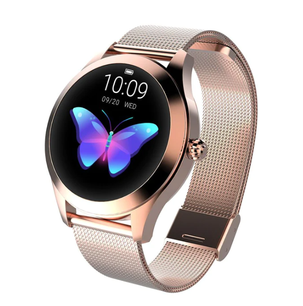 Luxe Galaxy Smartwatch Dames | RVS Smartwatch Horloge | Roségoud/Zilver