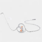 Virelle-Armband-Virelle | Dames armband – sterling zilver, verstelbare schakel met hondontwerp