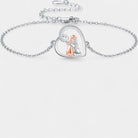 Virelle-Armband-Virelle | Dames armband – sterling zilver, verstelbare schakel met hondontwerp