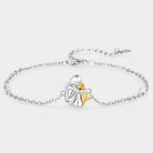 Virelle-Armband-Virelle | Dames armband – sterling zilver, verstelbare schakel met hondontwerp