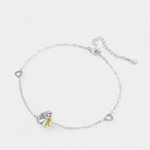 Virelle-Armband-Virelle | Dames armband – sterling zilver, verstelbare schakel met hondontwerp