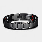 Virelle-Armbanden-Virelle | Heren Armband – Titanium Staal, Zeskant Design, Verstelbare Sluiting