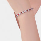 Virelle-Bracelet-Virelle Tennis chain bracelet - Elegante armband met schitterende zirconia