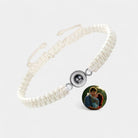 Virelle-Bracelet-Virelle armband - Photo projection woven bracelet van katoen
