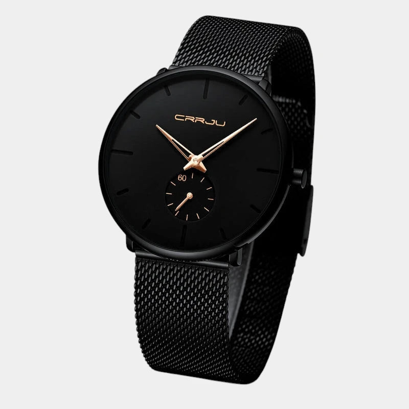 Virelle-Focus-Virelle | Heren Horloge – Analoog Uurwerk, Roestvrijstalen Kast, Minimalistisch Design