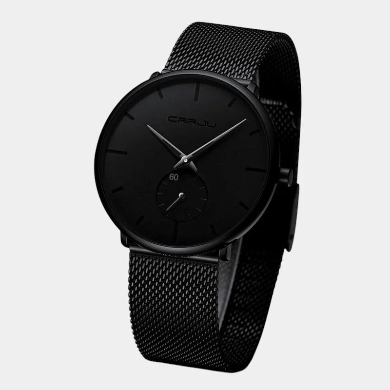 Virelle-Focus-Virelle | Heren Horloge – Analoog Uurwerk, Roestvrijstalen Kast, Minimalistisch Design