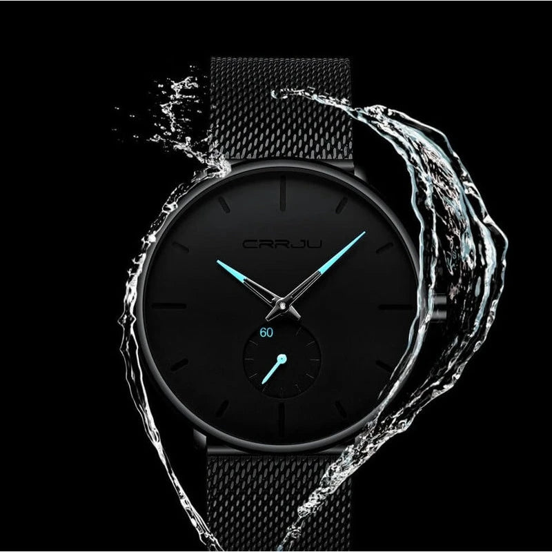 Virelle-Focus-Virelle | Heren Horloge – Analoog Uurwerk, Roestvrijstalen Kast, Minimalistisch Design