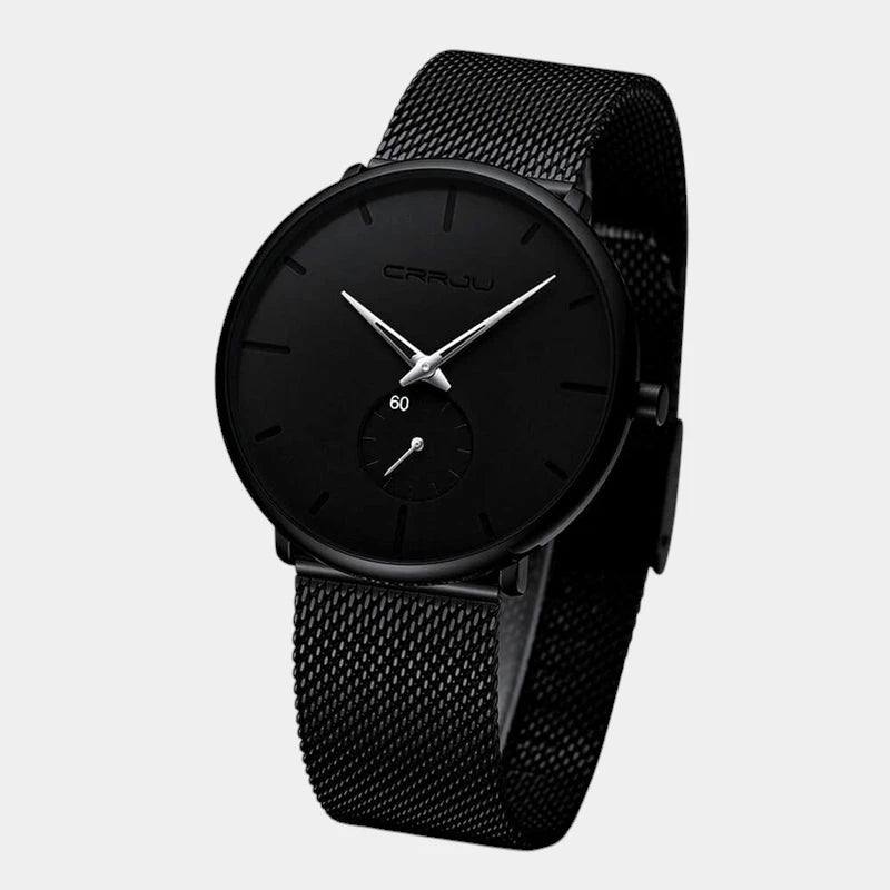 Virelle-Focus-Virelle | Heren Horloge – Analoog Uurwerk, Roestvrijstalen Kast, Minimalistisch Design