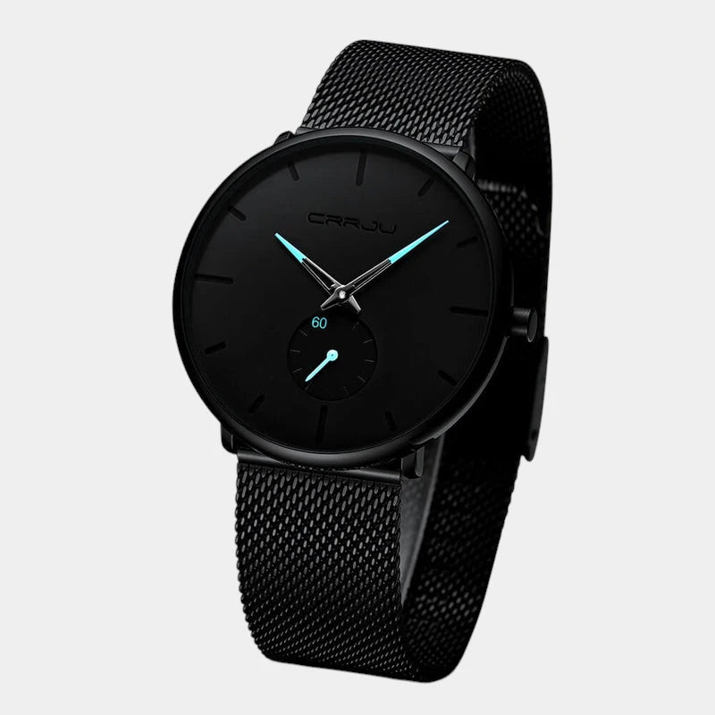 Virelle-Focus-Virelle | Heren Horloge – Analoog Uurwerk, Roestvrijstalen Kast, Minimalistisch Design