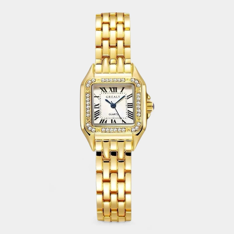 Virelle-Fortune - €15.40-Virelle | Dames Horloge – Vierkant Model, Elegant & Modern Design