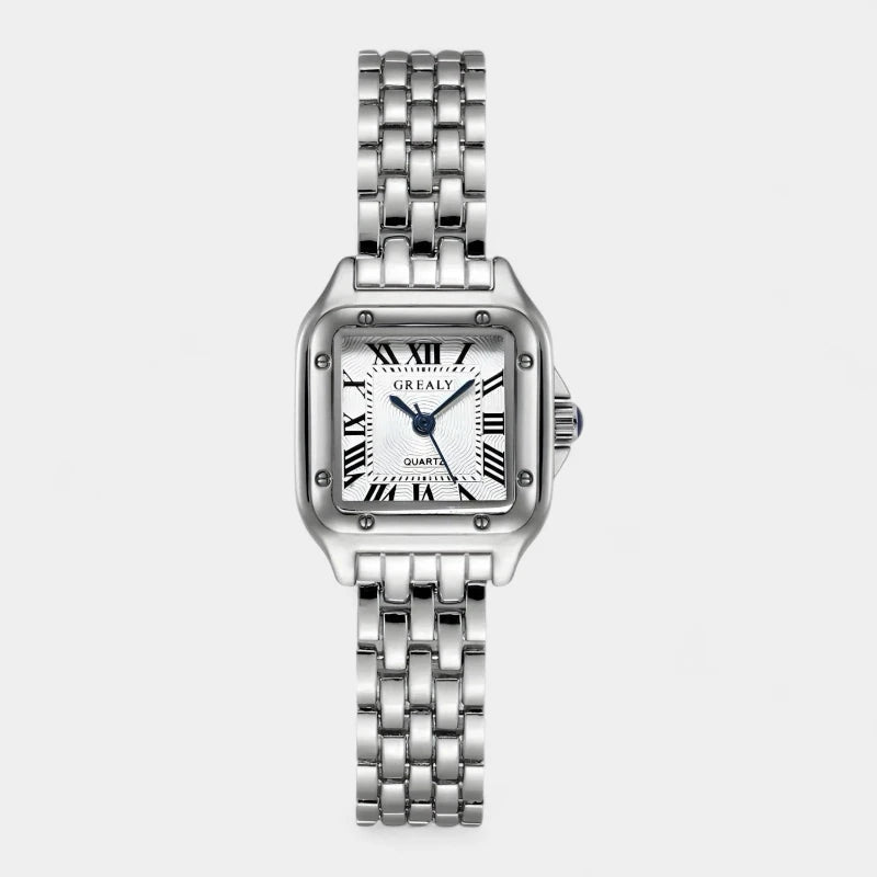 Virelle-Fortune - €15.40-Virelle | Dames Horloge – Vierkant Model, Elegant & Modern Design