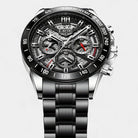 Virelle-Horloges-Virelle | Heren Horloge – RVS Band, Opengewerkt Uurwerk, Chronograaf Functie