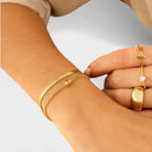 Virelle-Jewelry Bracelet Heart-Virelle Hart Birthstone Bracelet - Betekenisvolle armband met hartvormige stenen