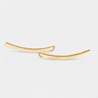 Virelle-Jewelry Earring-Virelle Oorbellen - Smooth Long Line Ear Climber voor vrouwen