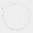 Virelle-Jewelry Necklace Chain-Virelle Ketting - Silver multi drops necklace met stijlvolle charme