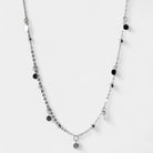 Virelle-Jewelry Necklace Chain-Virelle Ketting - Silver multi drops necklace met stijlvolle charme