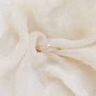  Virelle-Jewelry Ring Standard-Virelle ring - Simpele birthstone ring van goud met edelsteen