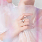 Virelle-Jewelry Ring-Virelle Ring - Mermaids staart ring met maansteen