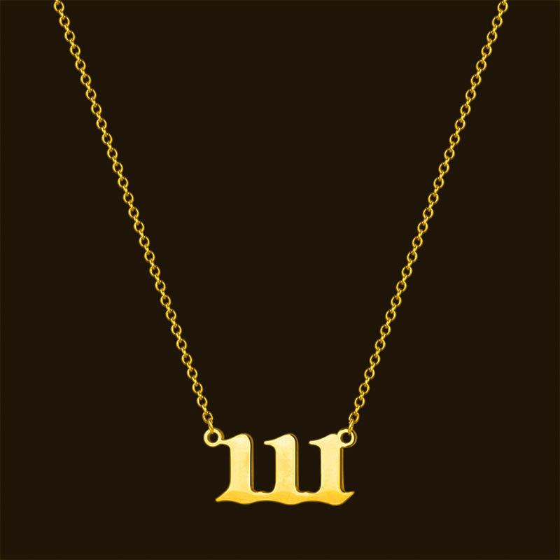 Virelle-Necklace-Virelle | Dames Halsketting – Engelen getallen ketting – Numerologie & spirituele betekenis