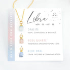 Virelle-Necklace-Virelle | Dames Halsketting – Geboortesteen Hanger, Zodiac Design