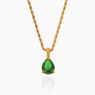Virelle-Necklace-Virelle | Dames Ketting – Edelsteen Hanger, Geboortesteen Ontwerp, Fijne Verstelbare Ketting