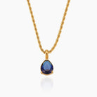 Virelle-Necklace-Virelle | Dames Ketting – Edelsteen Hanger, Geboortesteen Ontwerp, Fijne Verstelbare Ketting