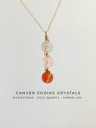 Virelle-Necklace-Virelle | Dames Ketting – Geboortesteen Siersteen, Bolvormige Hanger, Verstelbare Ketting