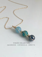 Virelle-Necklace-Virelle | Dames Ketting – Geboortesteen Siersteen, Bolvormige Hanger, Verstelbare Ketting
