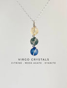 Virelle-Necklace-Virelle | Dames Ketting – Geboortesteen Siersteen, Bolvormige Hanger, Verstelbare Ketting