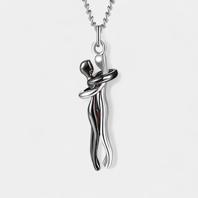 Virelle-Necklace-Virelle Hug Necklace voor koppels en geliefden - Uniek en stijlvol