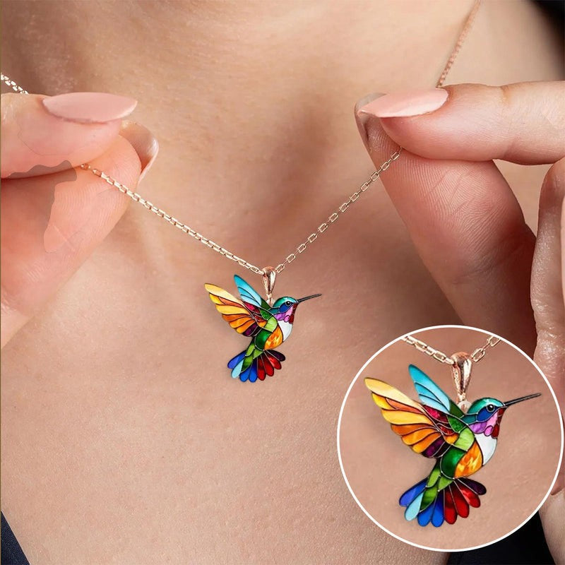 Virelle-Sieradenset-Prachtige Kolibrie Hanger met Bonus Oorbellen – Beperkte Tijd Aanbieding