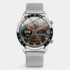 Virelle-Smartwatches-Virelle | Heren Smartwatch – Volledig Touchscreen, RVS Band, Fitness Tracker
