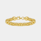 Virelle-Virelle | Dames Armband – 925 sterling zilver, Gevlochten grasstructuur, Elegante afwerking