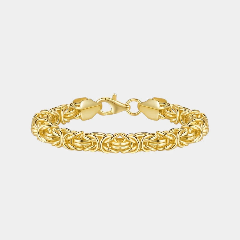 Virelle-Virelle | Dames Armband – 925 sterling zilver, Gevlochten grasstructuur, Elegante afwerking