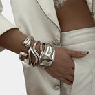 Virelle-Virelle | Dames Armband – Metaal, Exaggerated ontwerp, Set van drie