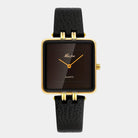 Virelle-Virelle | Dames Horloge – Vierkante Quartz Kast, Vintage Design, Waterbestendig