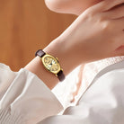 Virelle-Virelle | Dames Horloge – Vintage Quartz Uurwerk, Ovale Kast, Waterdicht Ontwerp