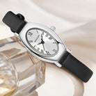 Virelle-Virelle | Dames Horloge – Vintage Quartz Uurwerk, Ovale Kast, Waterdicht Ontwerp