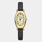 Virelle-Virelle | Dames Horloge – Vintage Quartz Uurwerk, Ovale Kast, Waterdicht Ontwerp