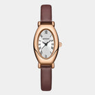 Virelle-Virelle | Dames Horloge – Vintage Quartz Uurwerk, Ovale Kast, Waterdicht Ontwerp