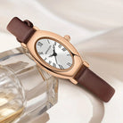 Virelle-Virelle | Dames Horloge – Vintage Quartz Uurwerk, Ovale Kast, Waterdicht Ontwerp