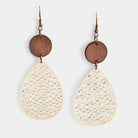 Virelle-Virelle | Dames Oorbellen – Boho Hangend, Holle Druppelvorm, Veelzijdig en Tijdloos