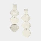 Virelle-Virelle | Dames Oorbellen – Exaggerated Gouden Diamantvorm, Dimensionaal en Modieus