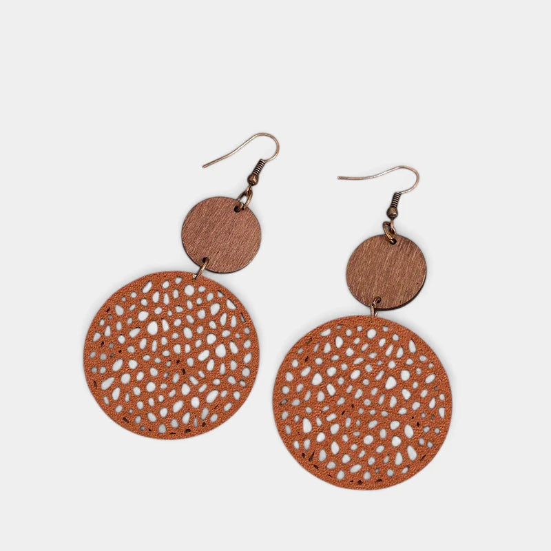 Virelle-Virelle | Dames Oorbellen – Hol Rond Design, Boheemse Vintage Stijl, Tijdloos Sieraad