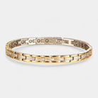 Virelle-Virelle | Dames armband – Titanium staal, Magnetisch ontwerp, Verstelbare lengte
