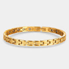 Virelle-Virelle | Dames armband – Titanium staal, Magnetisch ontwerp, Verstelbare lengte